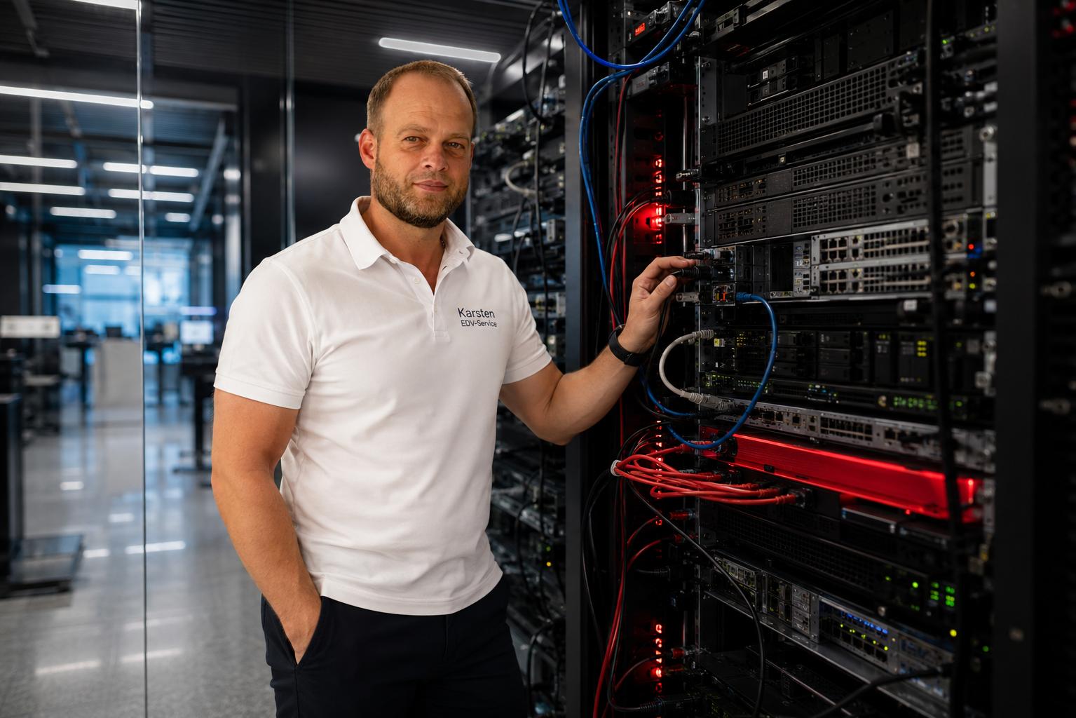 Karsten IT-Service bei Server und Netzwerkbetreuung